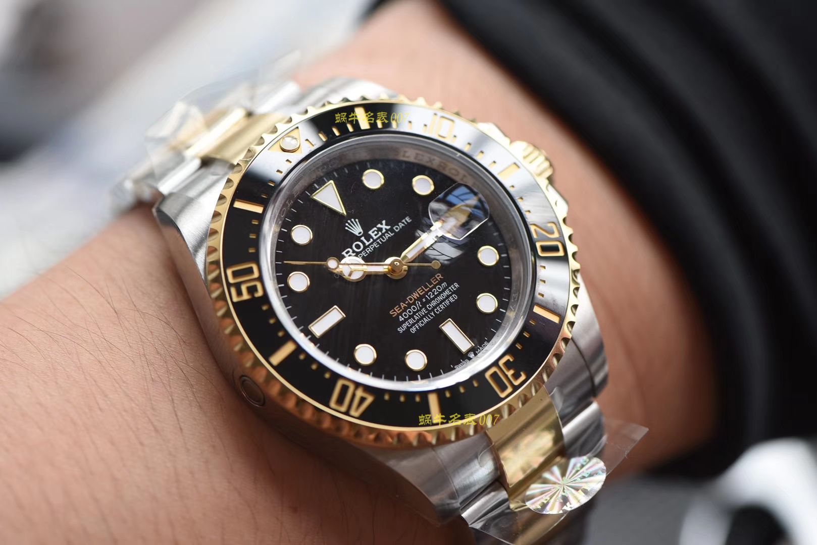   AR厂劳力士单黄间金鬼王最强副本  劳力士SEA-DEWLLER 126603海使型系列m126603-0001腕表 / R313