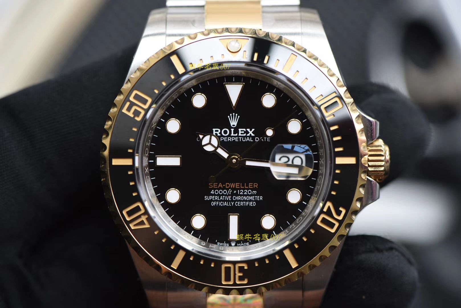   AR厂劳力士单黄间金鬼王最强副本  劳力士SEA-DEWLLER 126603海使型系列m126603-0001腕表 / R313