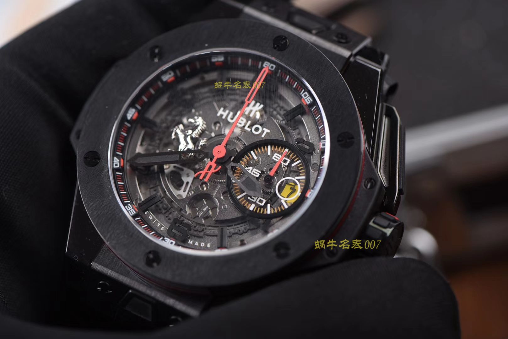 视频评测宇舶法拉利系列401.CX.0123.VR腕表  HBBV6最新力作‼️ Hublot  Ferrari Ceramic F11系列   / YB062