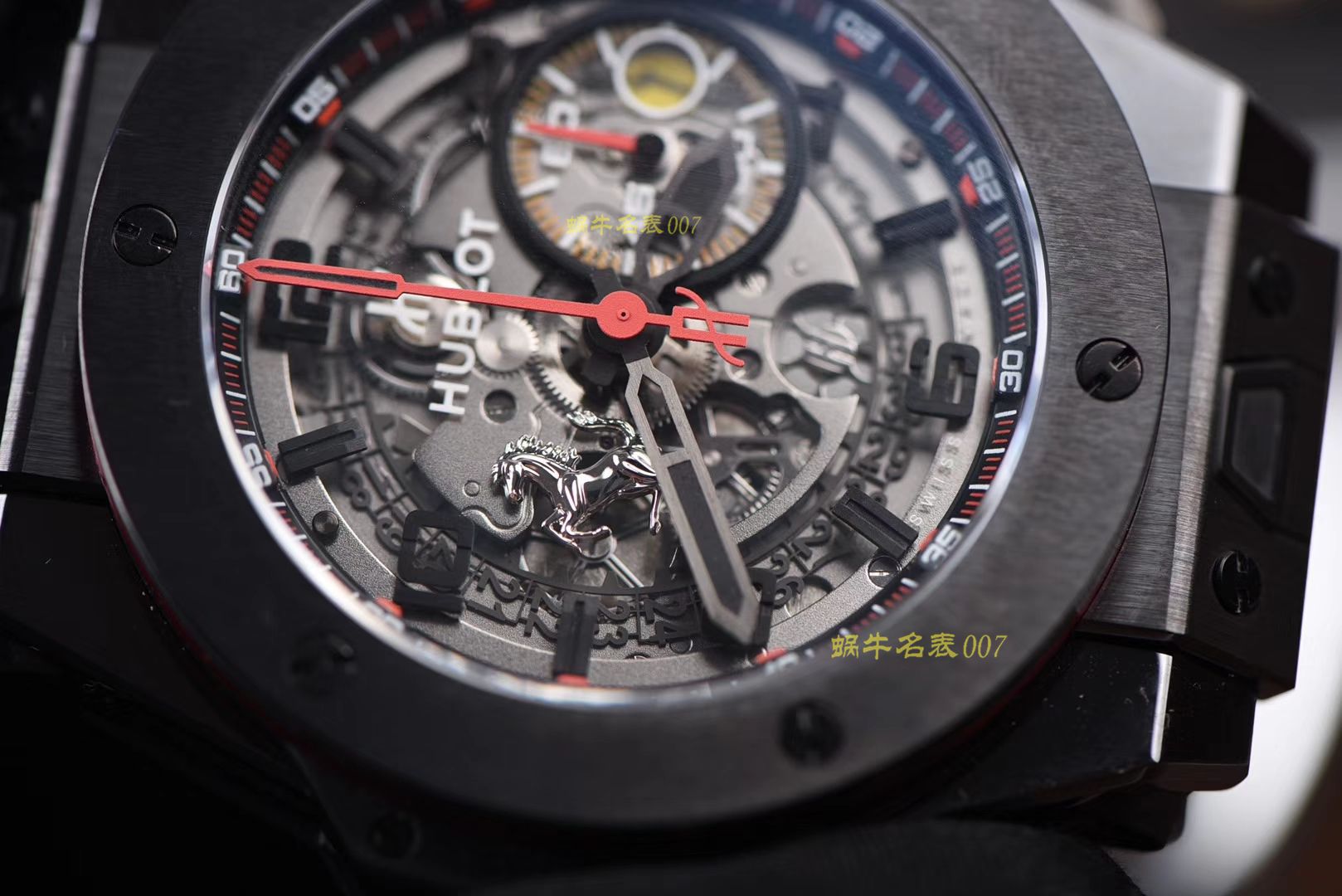 视频评测宇舶法拉利系列401.CX.0123.VR腕表  HBBV6最新力作‼️ Hublot  Ferrari Ceramic F11系列   / YB062
