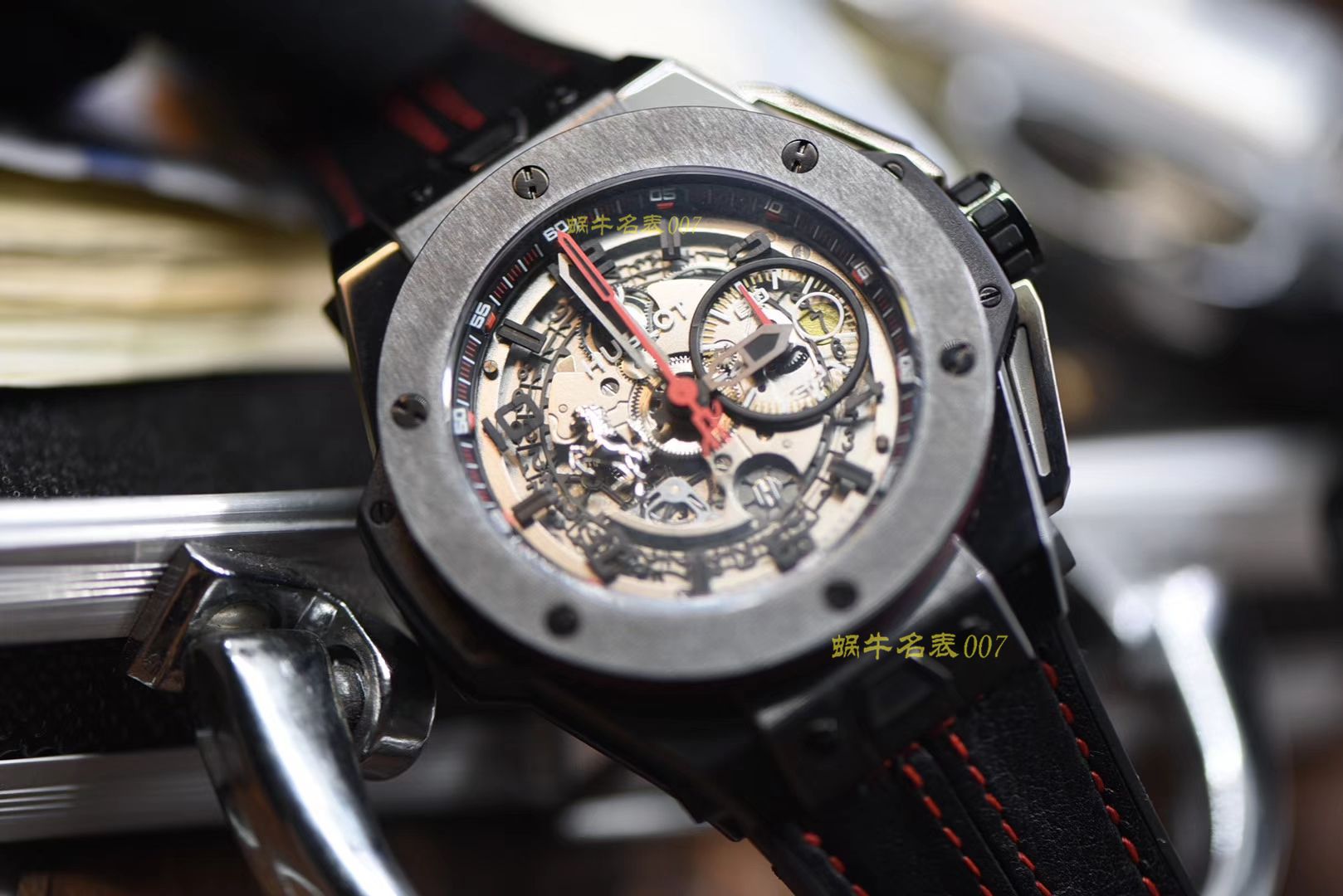 视频评测宇舶法拉利系列401.CX.0123.VR腕表  HBBV6最新力作‼️ Hublot  Ferrari Ceramic F11系列   / YB062