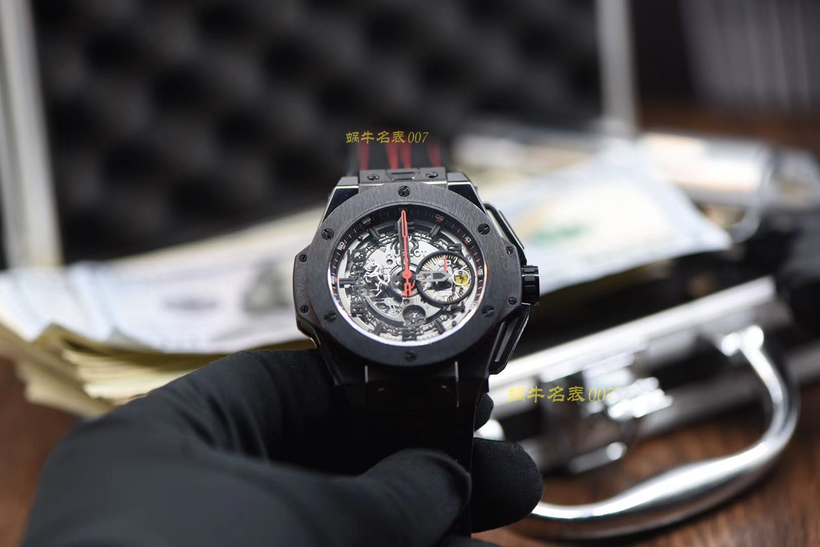 视频评测宇舶法拉利系列401.CX.0123.VR腕表  HBBV6最新力作‼️ Hublot  Ferrari Ceramic F11系列   / YB062