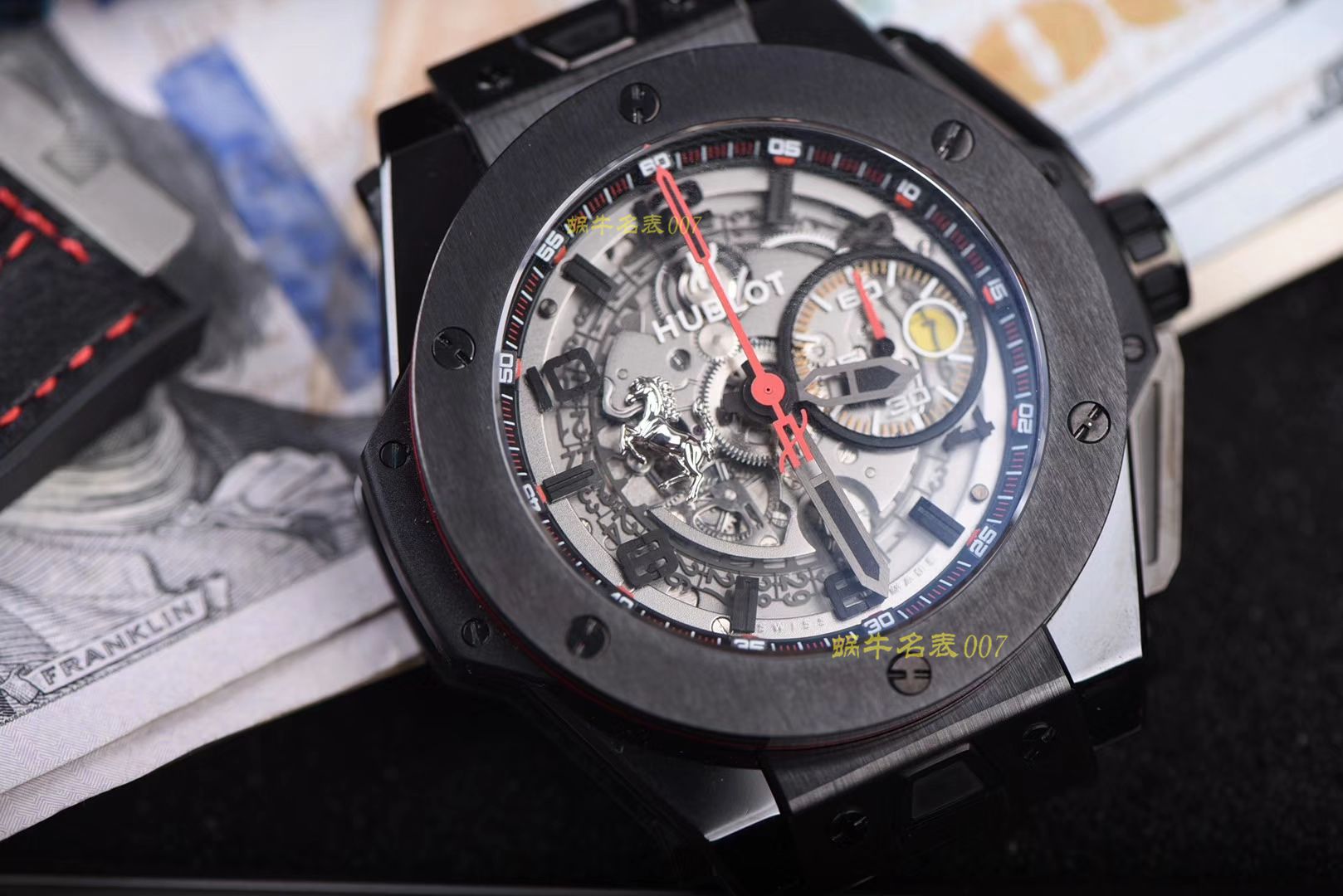 视频评测宇舶法拉利系列401.CX.0123.VR腕表  HBBV6最新力作‼️ Hublot  Ferrari Ceramic F11系列   / YB062