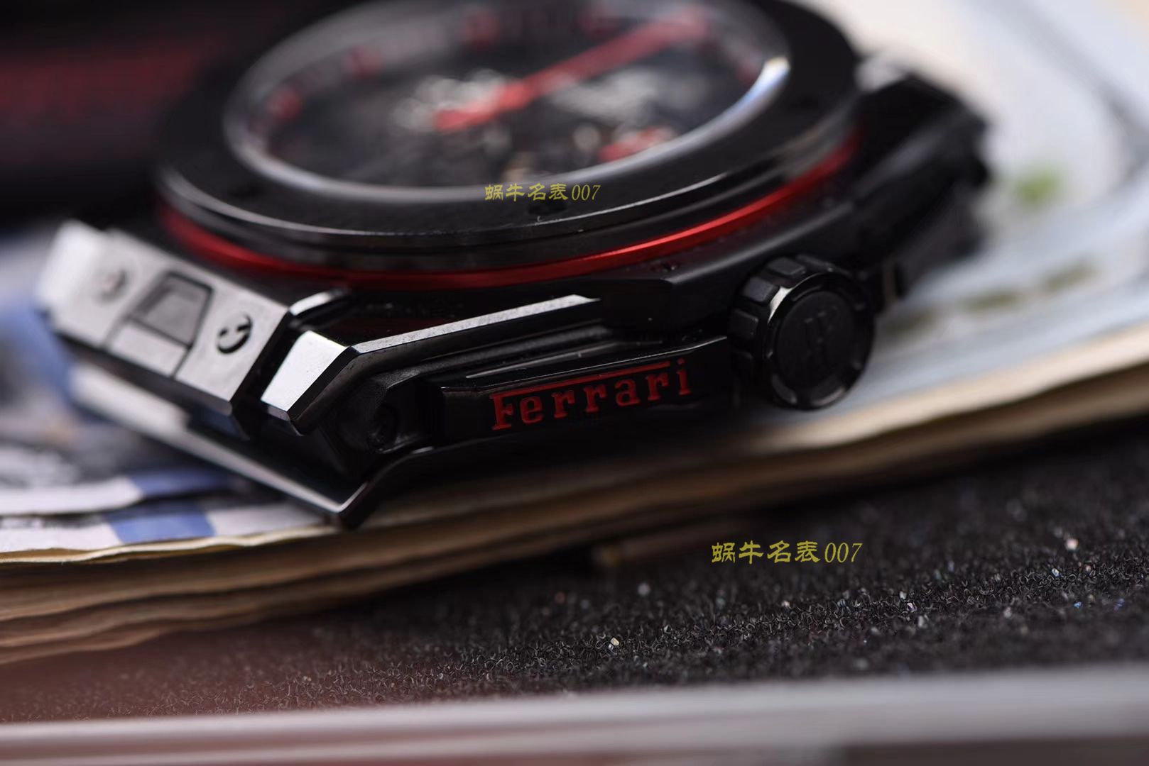 视频评测宇舶法拉利系列401.CX.0123.VR腕表  HBBV6最新力作‼️ Hublot  Ferrari Ceramic F11系列   / YB062