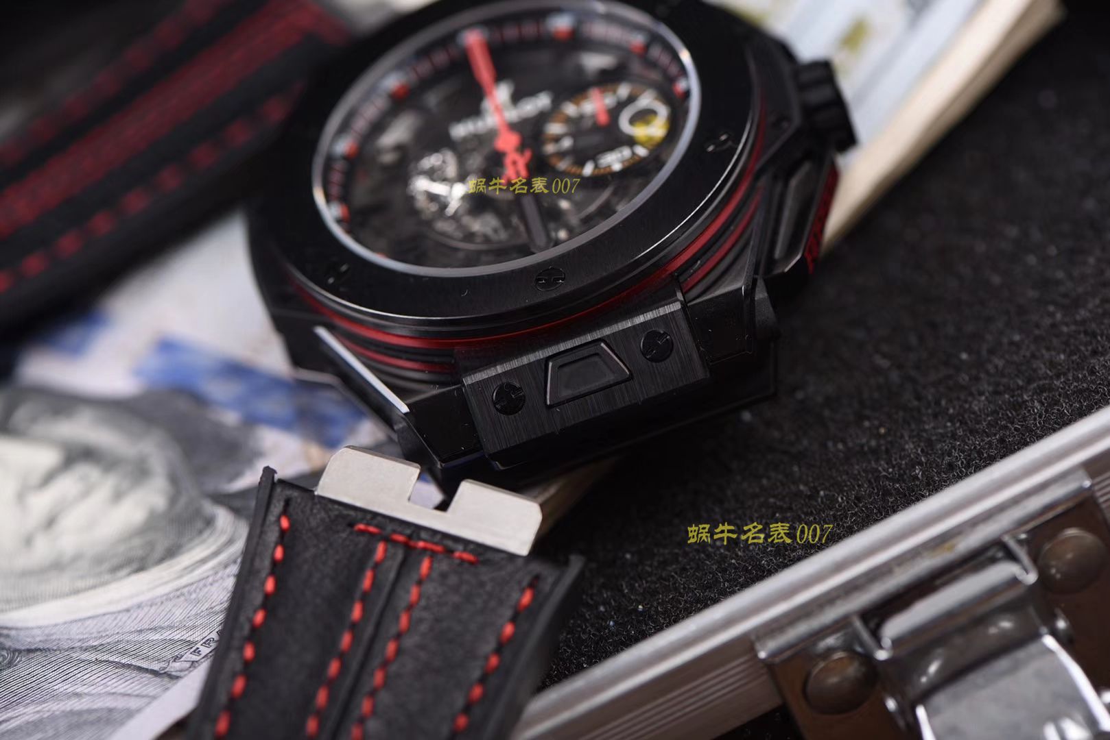 视频评测宇舶法拉利系列401.CX.0123.VR腕表  HBBV6最新力作‼️ Hublot  Ferrari Ceramic F11系列   / YB062