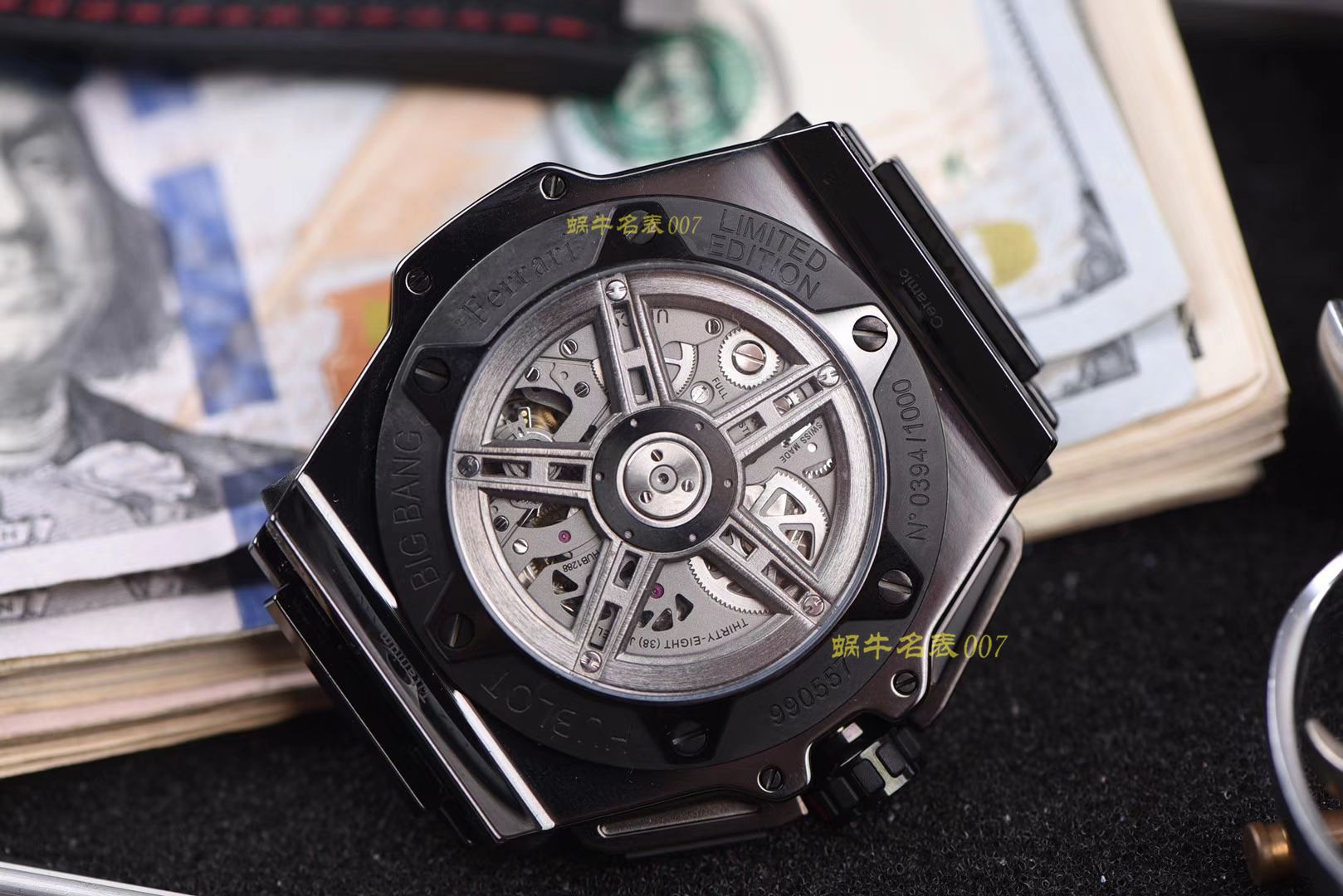 视频评测宇舶法拉利系列401.CX.0123.VR腕表  HBBV6最新力作‼️ Hublot  Ferrari Ceramic F11系列   / YB062