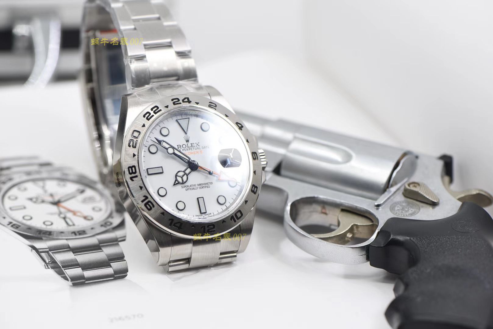 劳力士探险家型系列m216570-0001 白盘腕表  N厂探险家二代超级3187自动机械机芯   / R316