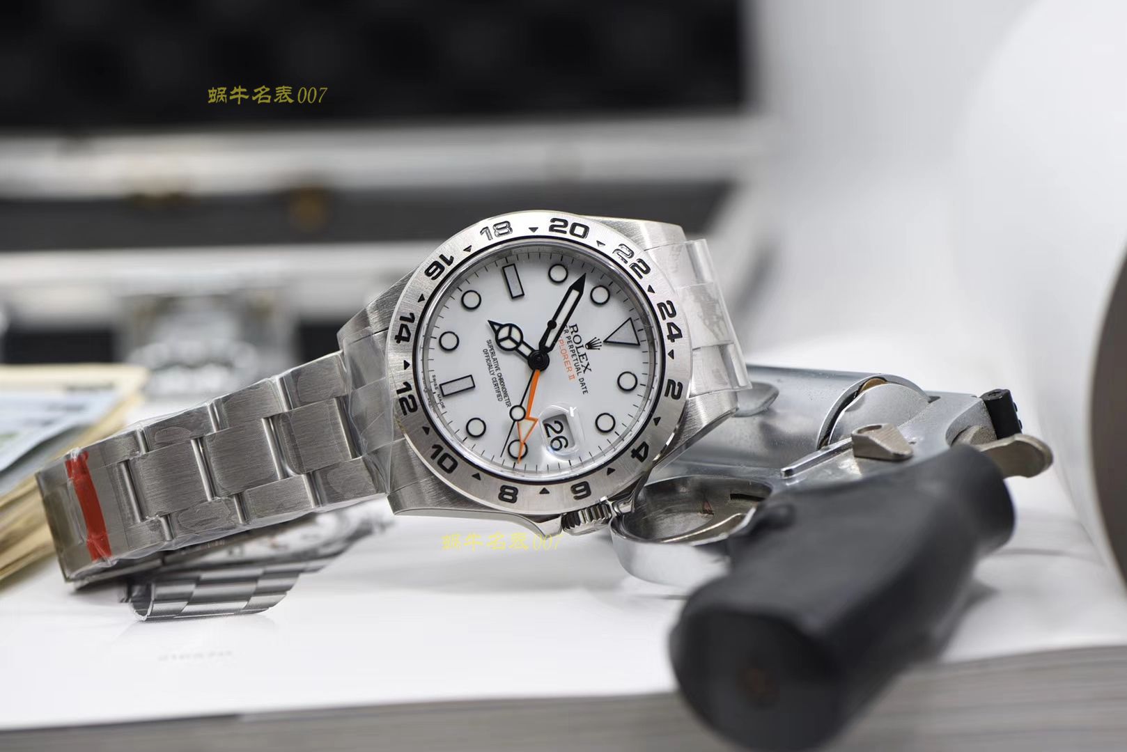 劳力士探险家型系列m216570-0001 白盘腕表  N厂探险家二代超级3187自动机械机芯   / R316