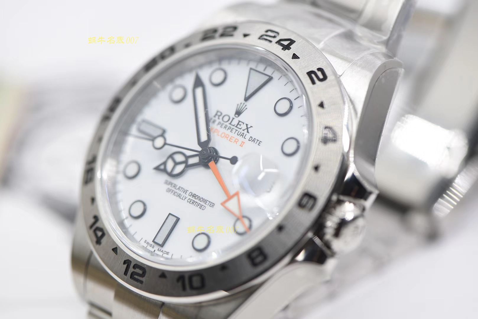 劳力士探险家型系列m216570-0001 白盘腕表  N厂探险家二代超级3187自动机械机芯   / R316