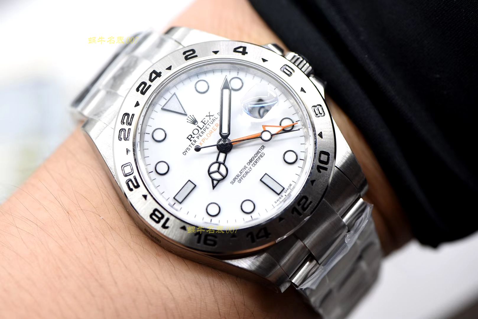 劳力士探险家型系列m216570-0001 白盘腕表  N厂探险家二代超级3187自动机械机芯   / R316