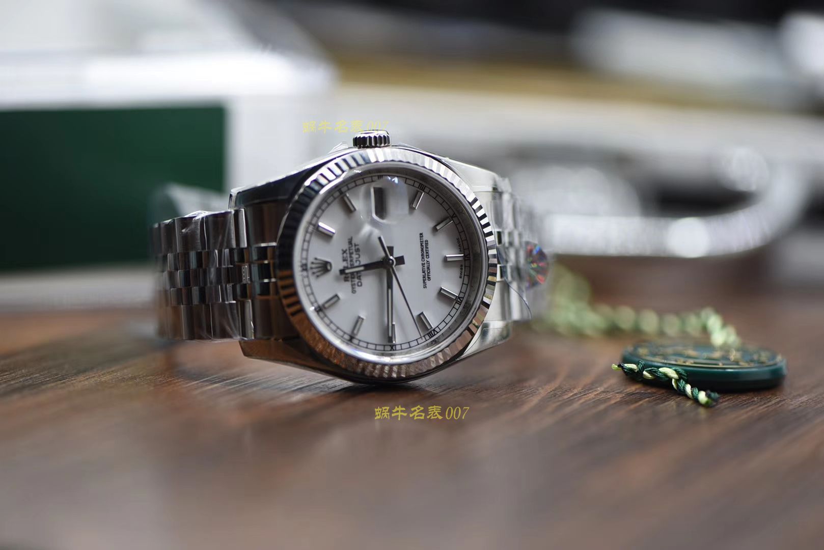 劳力士日志型系列116234白盘腕表36毫米  AR高 / R317