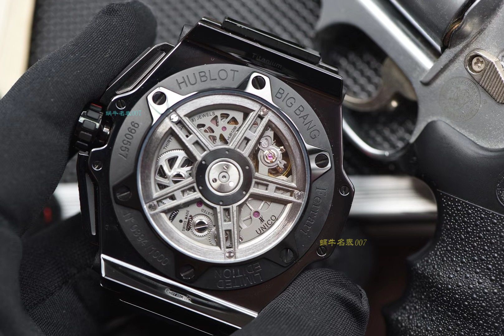 视频评测宇舶法拉利系列401.CX.0123.VR腕表  HBBV6最新力作‼️ Hublot  Ferrari Ceramic F11系列   / YB062