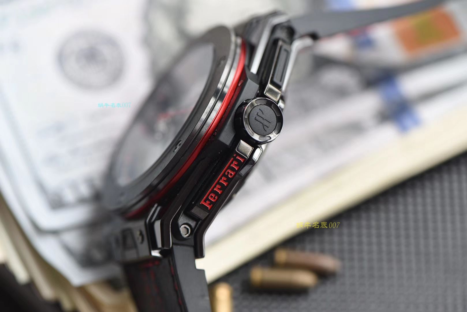 视频评测宇舶法拉利系列401.CX.0123.VR腕表  HBBV6最新力作‼️ Hublot  Ferrari Ceramic F11系列   / YB062