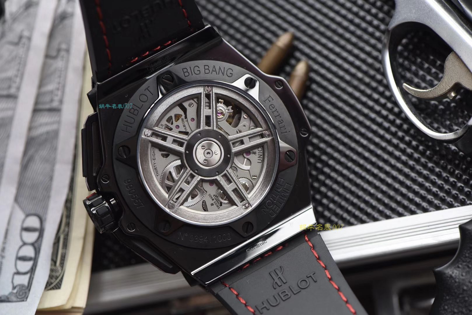 视频评测宇舶法拉利系列401.CX.0123.VR腕表  HBBV6最新力作‼️ Hublot  Ferrari Ceramic F11系列   / YB062