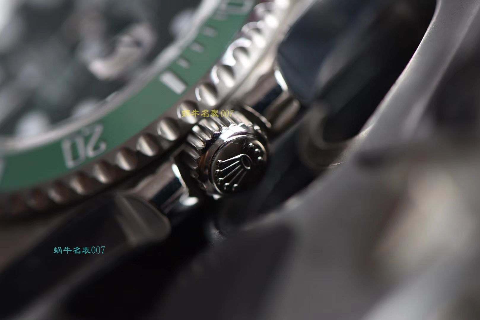   AR劳力士绿水鬼手表  劳力士潜航者型系列116610LV-97200 绿盘腕表 / R318