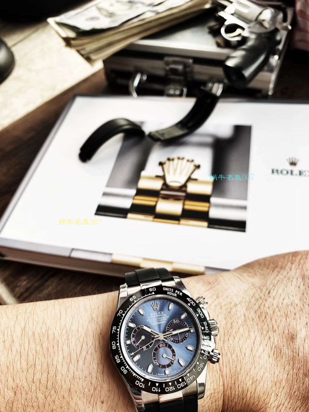 劳力士宇宙计型迪通拿系列116509 蓝盘腕表  NOOB厂 / R271