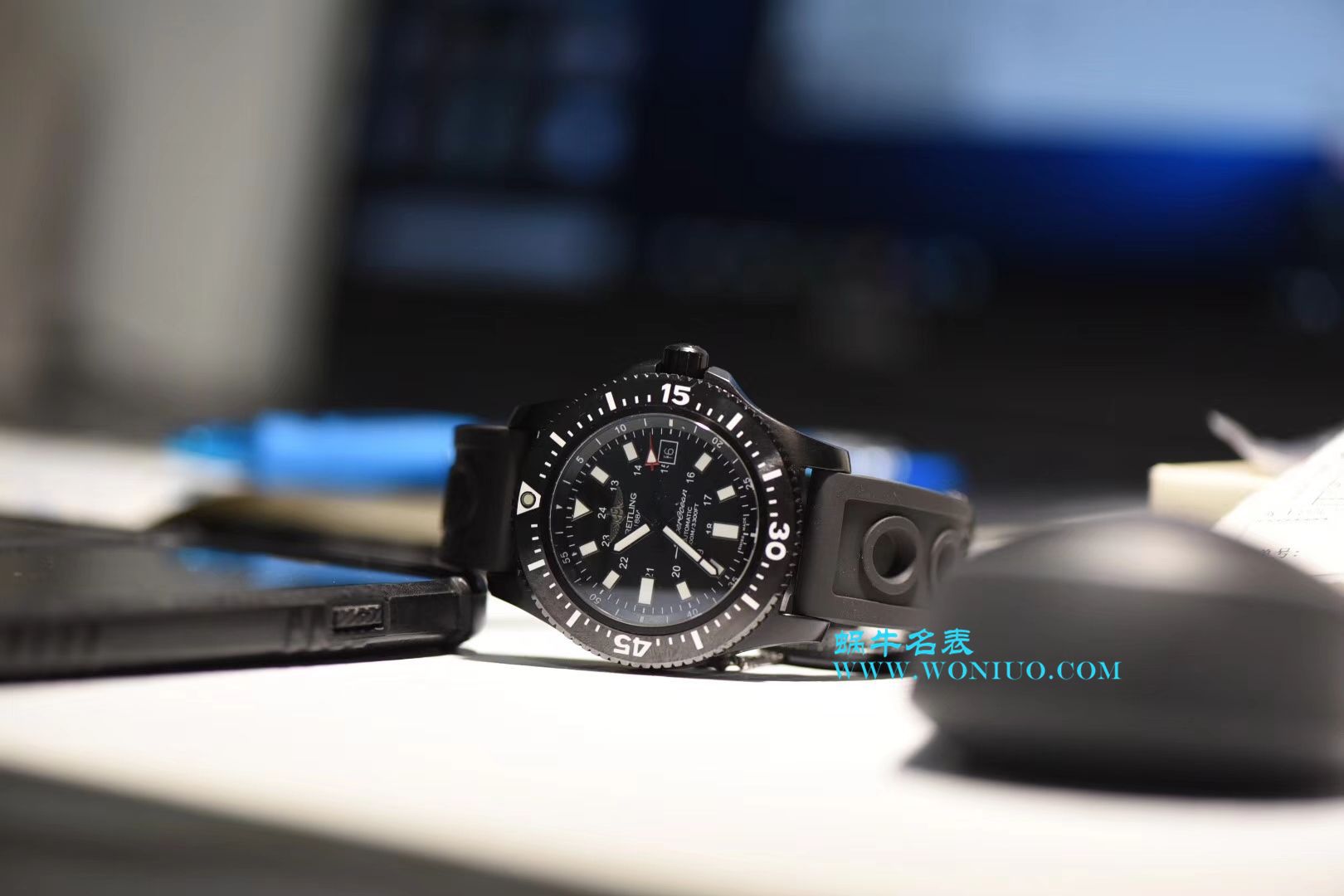   渠道原单  百年灵Breitling超级海洋系列44特别版腕表系列 M17393AN|BE92|227S|M20SS.1腕表 / BL098