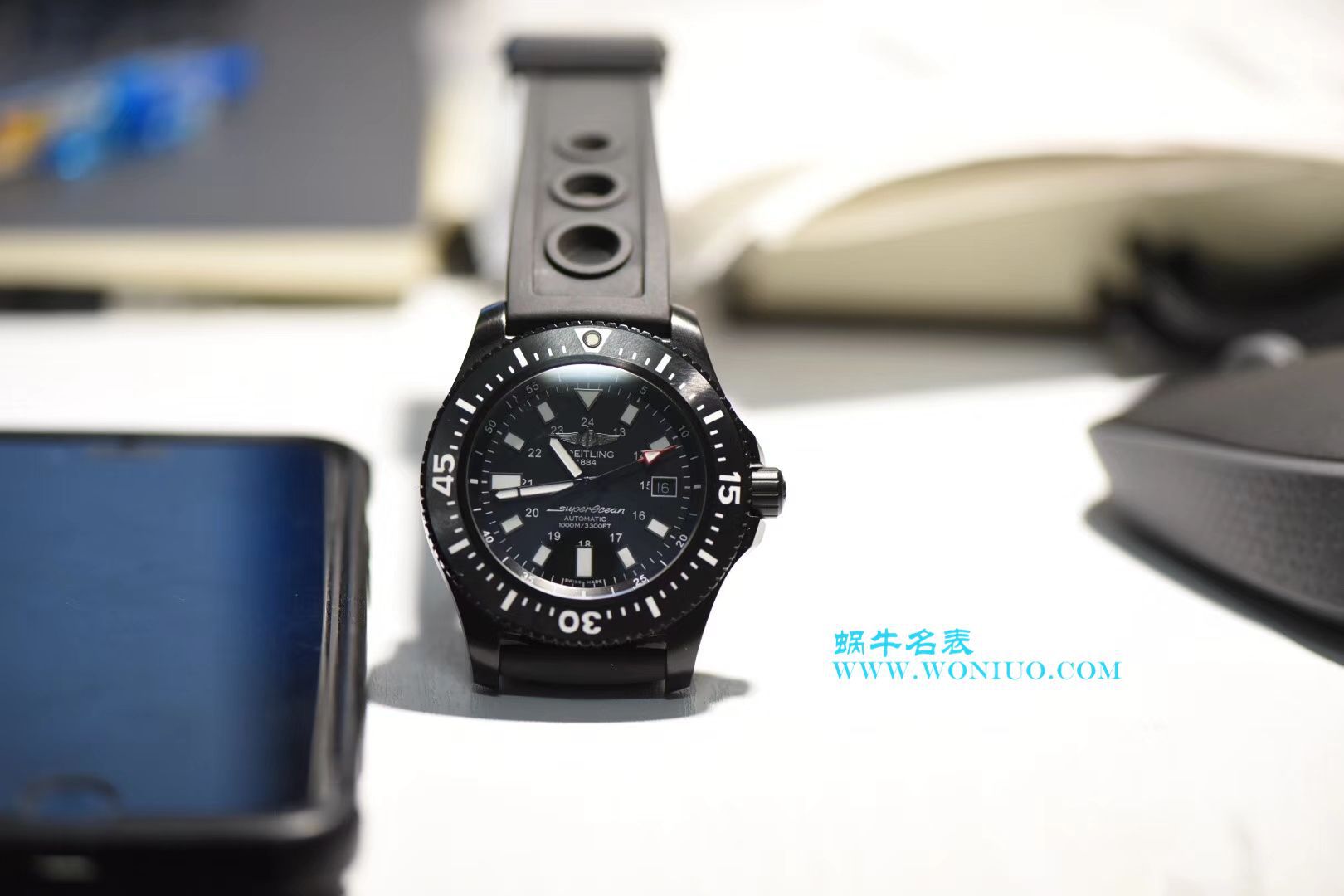   渠道原单  百年灵Breitling超级海洋系列44特别版腕表系列 M17393AN|BE92|227S|M20SS.1腕表 / BL098