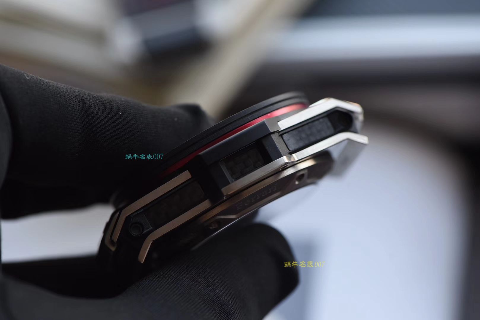 视频评测V6出品  Hublot  Ferrari Titanium F3系列 宇舶法拉利401.NQ.0123.VR腕表 / YB066