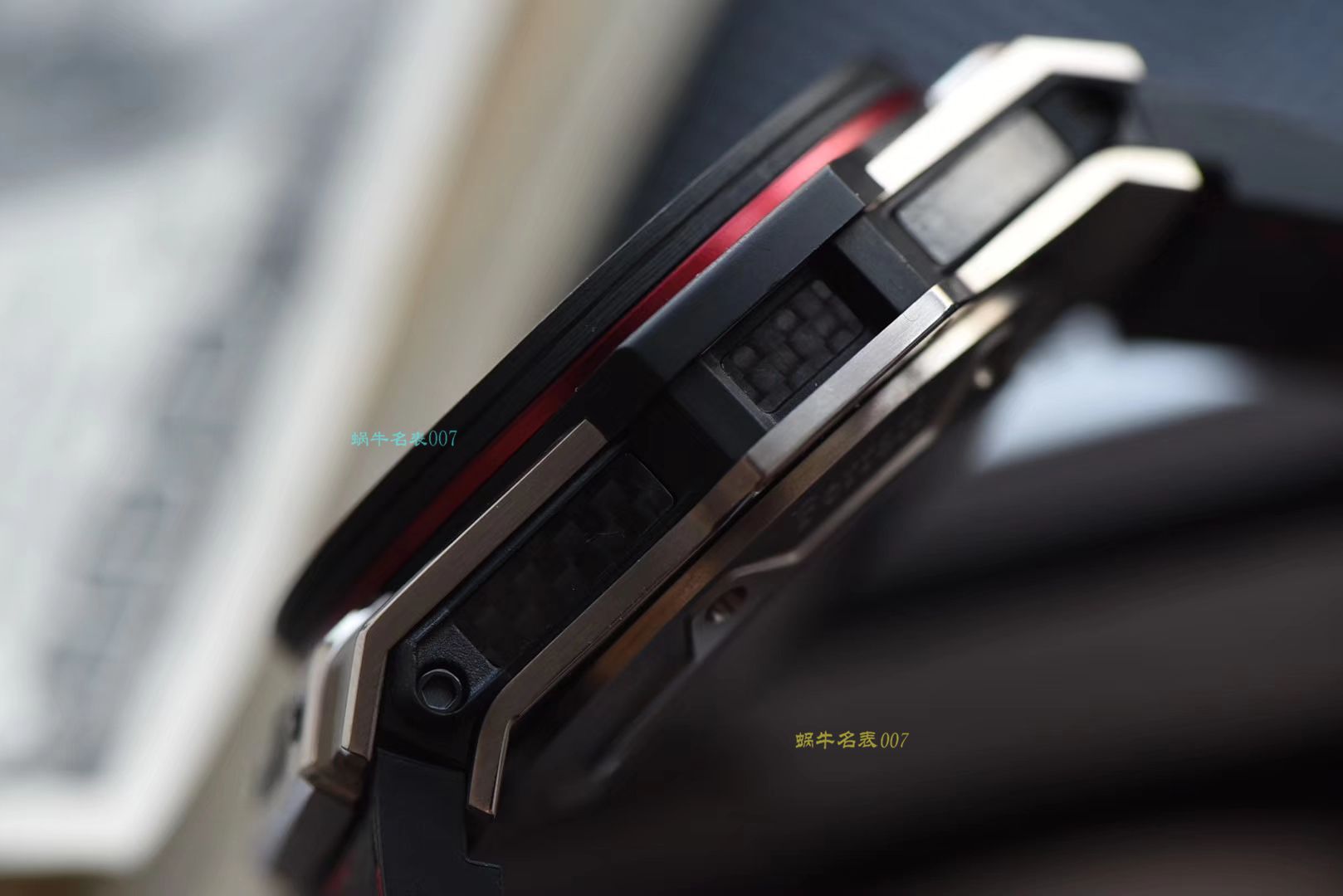 视频评测V6出品  Hublot  Ferrari Titanium F3系列 宇舶法拉利401.NQ.0123.VR腕表 / YB066