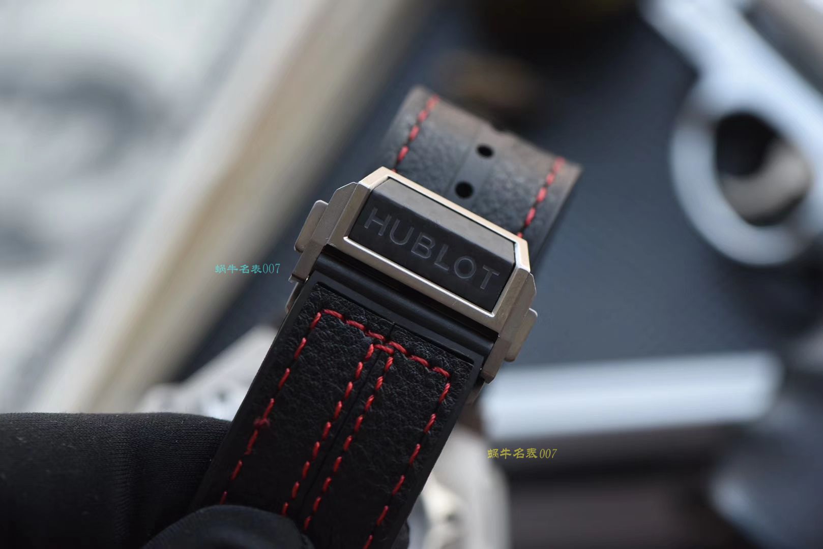 视频评测V6出品  Hublot  Ferrari Titanium F3系列 宇舶法拉利401.NQ.0123.VR腕表 / YB066