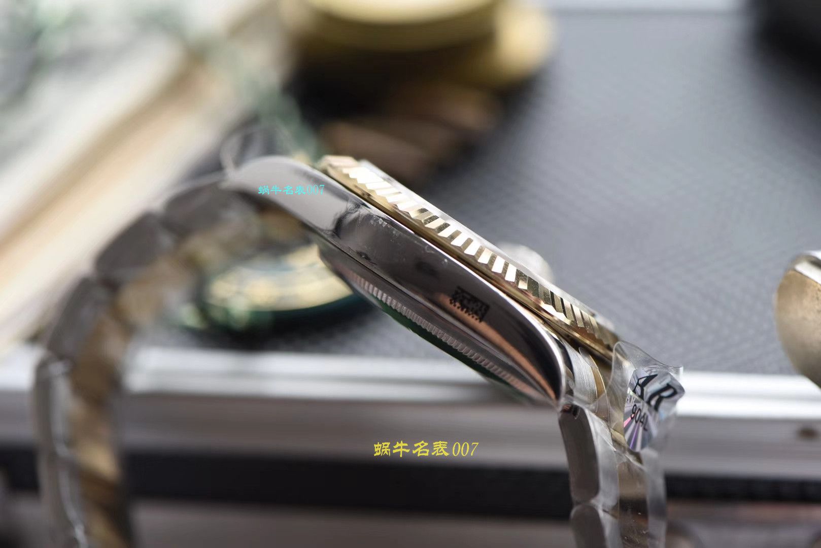 视频评测AR厂官网劳力士41毫米间金日志  劳力士日志型116333-72213 G香槟盘镶钻腕表 / R321