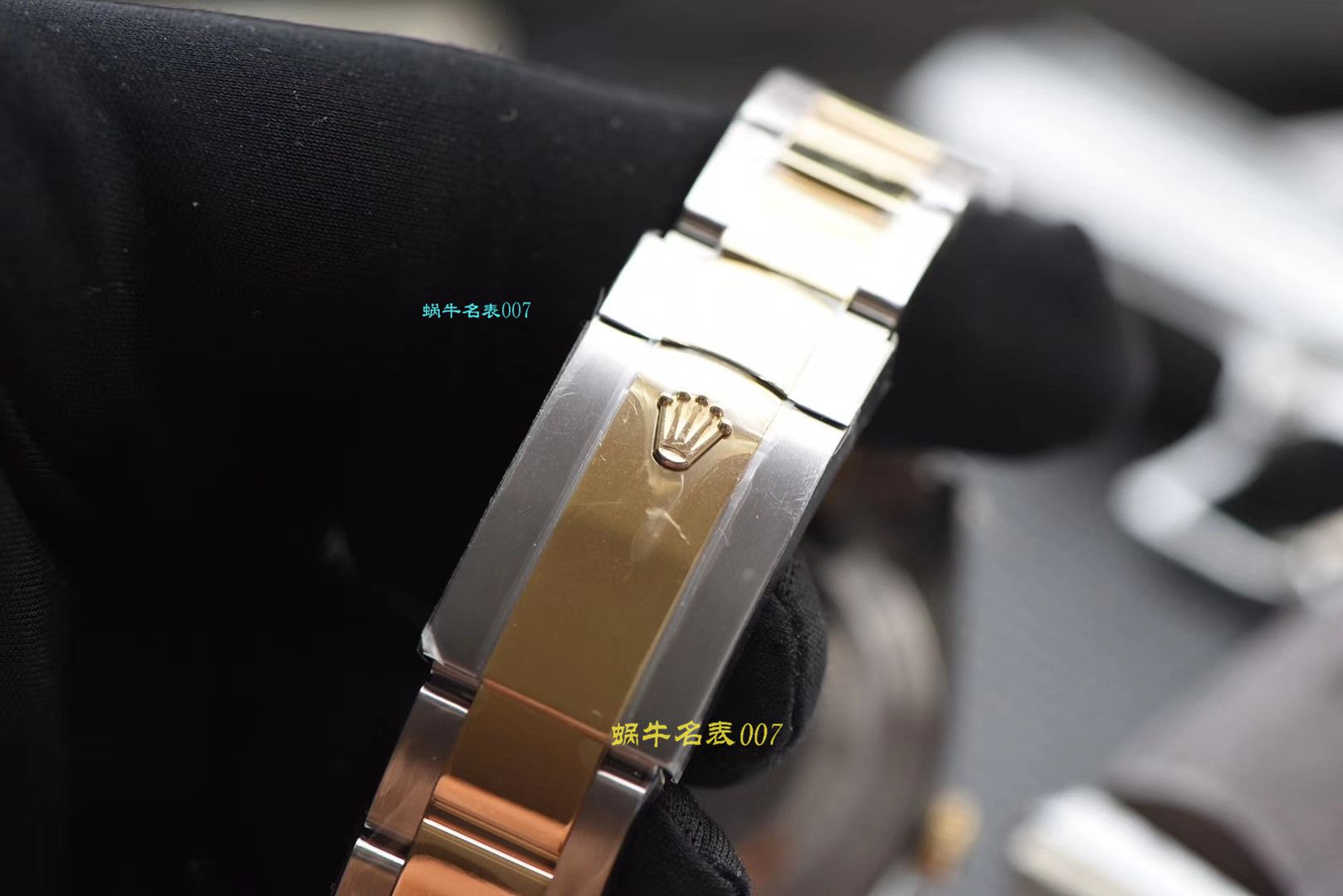 视频评测AR厂官网劳力士41毫米间金日志  劳力士日志型116333-72213 G香槟盘镶钻腕表 / R321