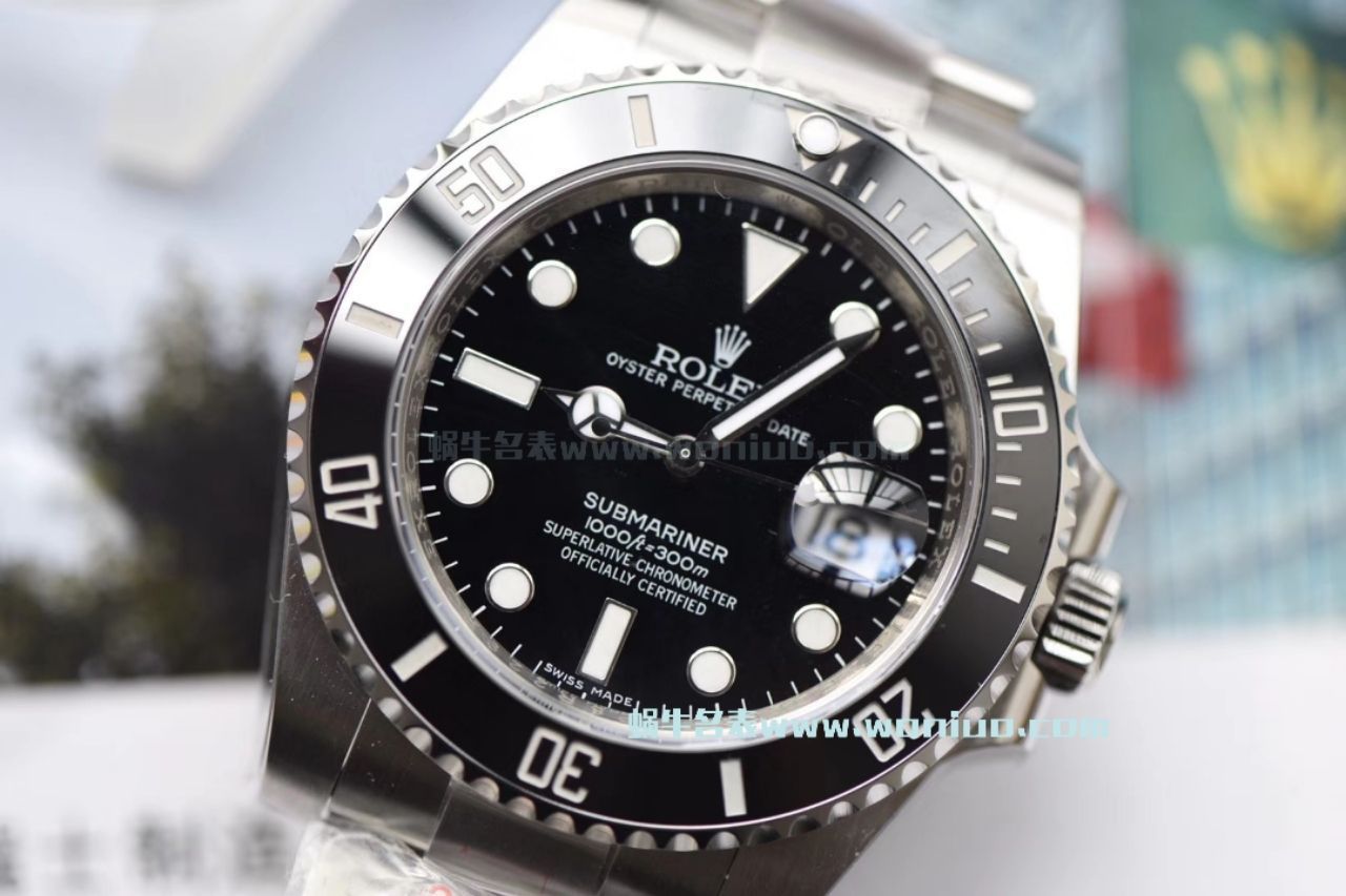   哪里能买到好的瑞士表视频评测NOOB厂迄今为止最强ROLEX绿水鬼～V9版本黑水鬼 / FK07