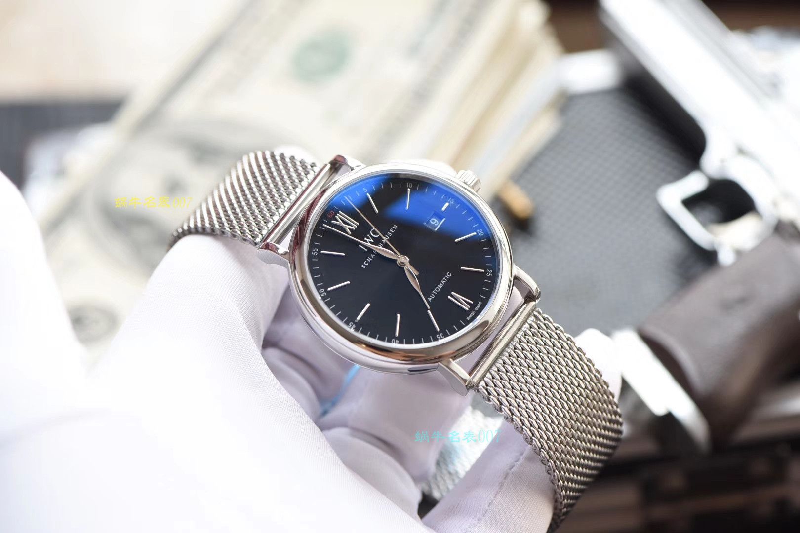   版手表价格视频评测IWC万国表柏涛菲诺IW356506腕表 / WG358