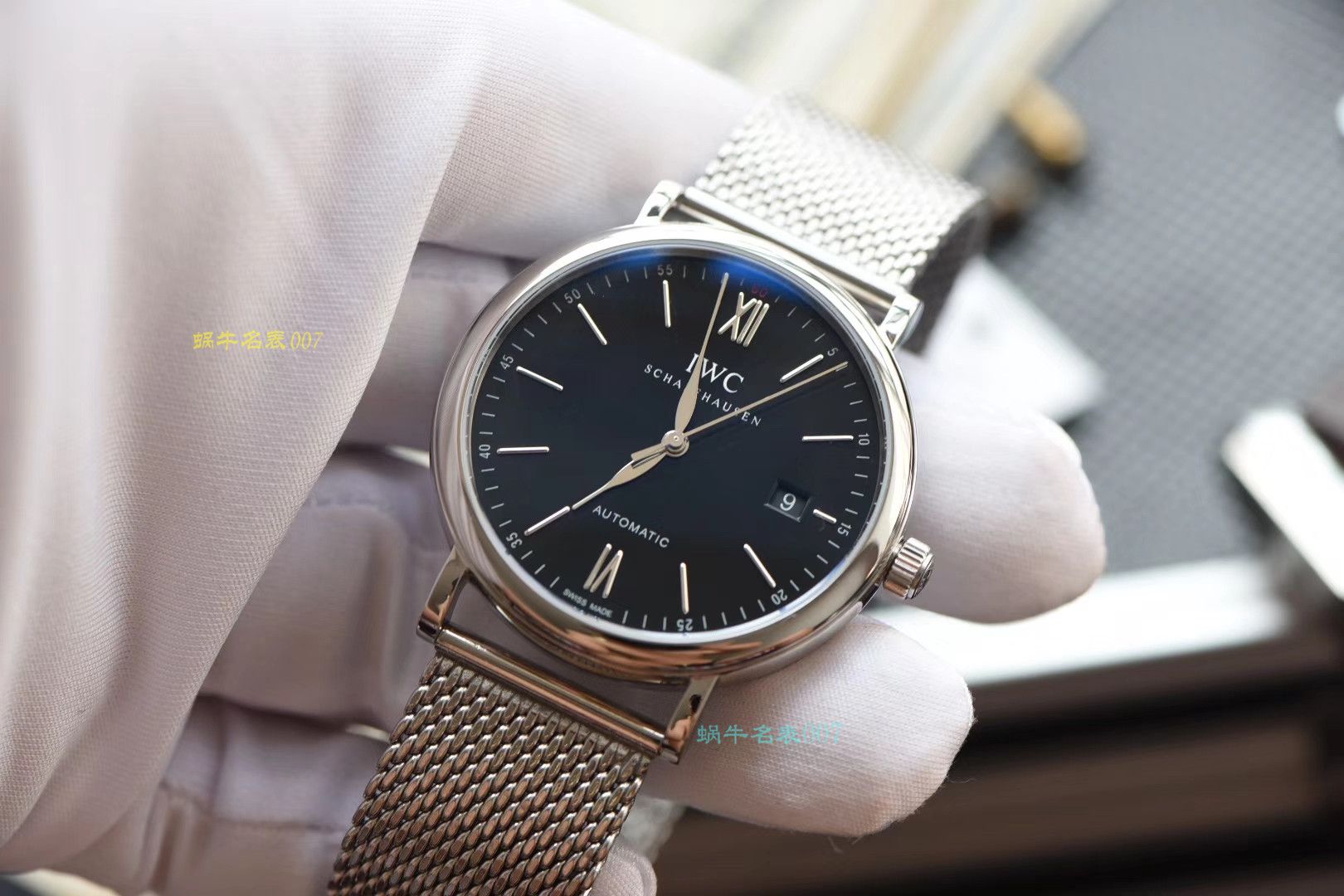   版手表价格视频评测IWC万国表柏涛菲诺IW356506腕表 / WG358