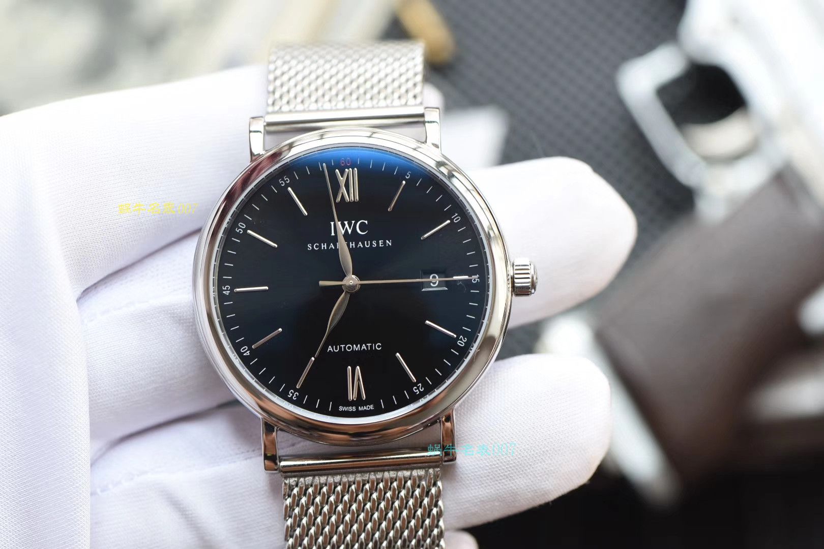   版手表价格视频评测IWC万国表柏涛菲诺IW356506腕表 / WG358
