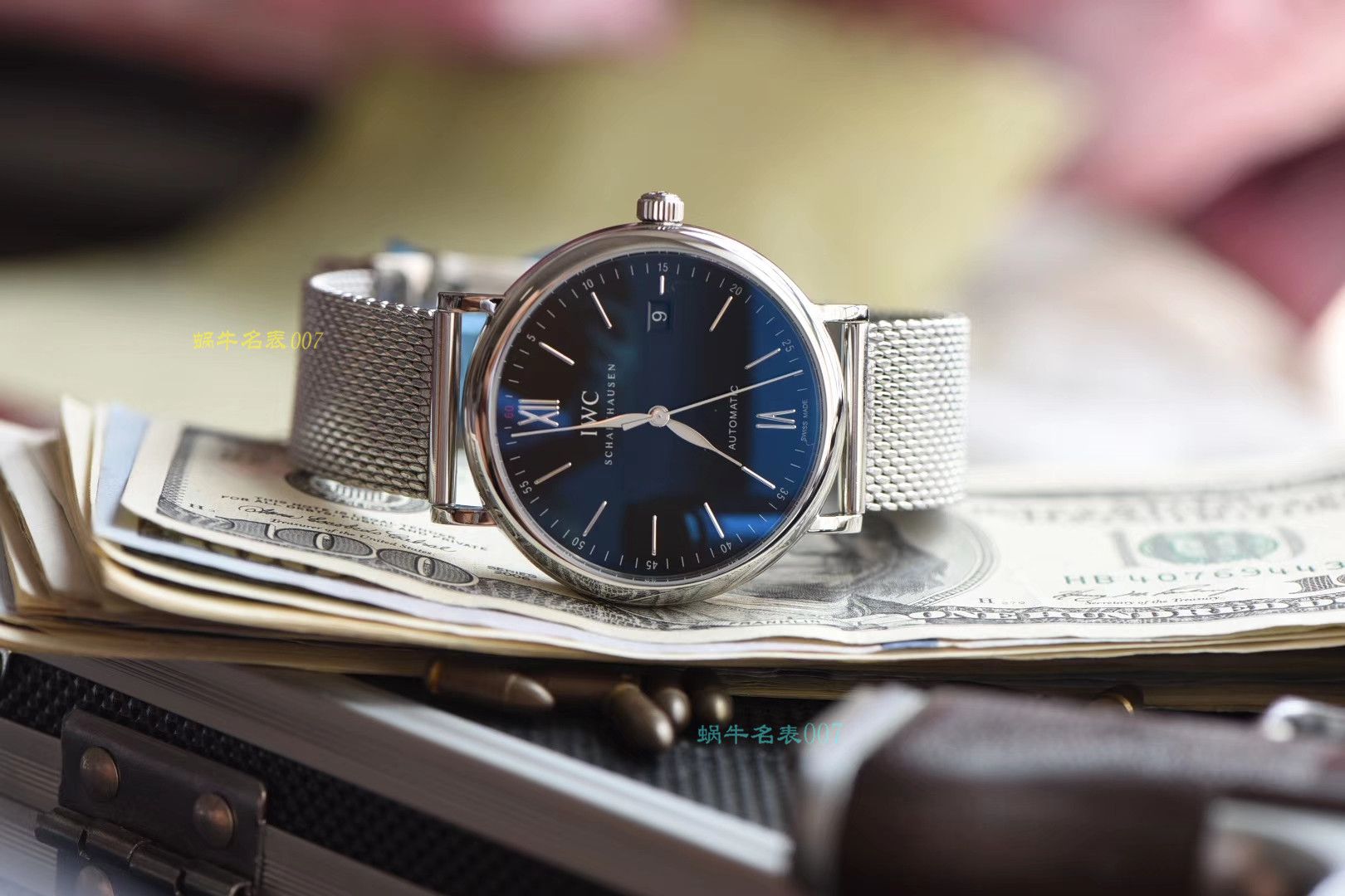   版手表价格视频评测IWC万国表柏涛菲诺IW356506腕表 / WG358