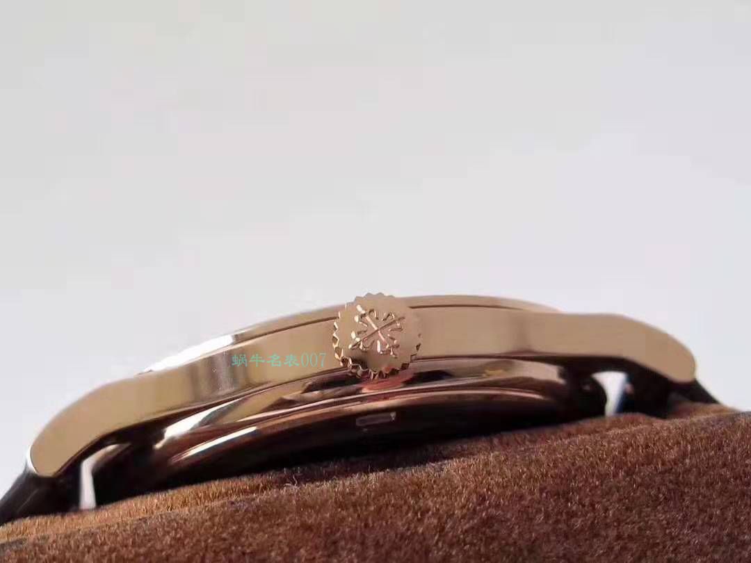   百达翡丽表多少钱  ZF厂百达翡丽古典表系列5296R-010 玫瑰金腕表 / BD183