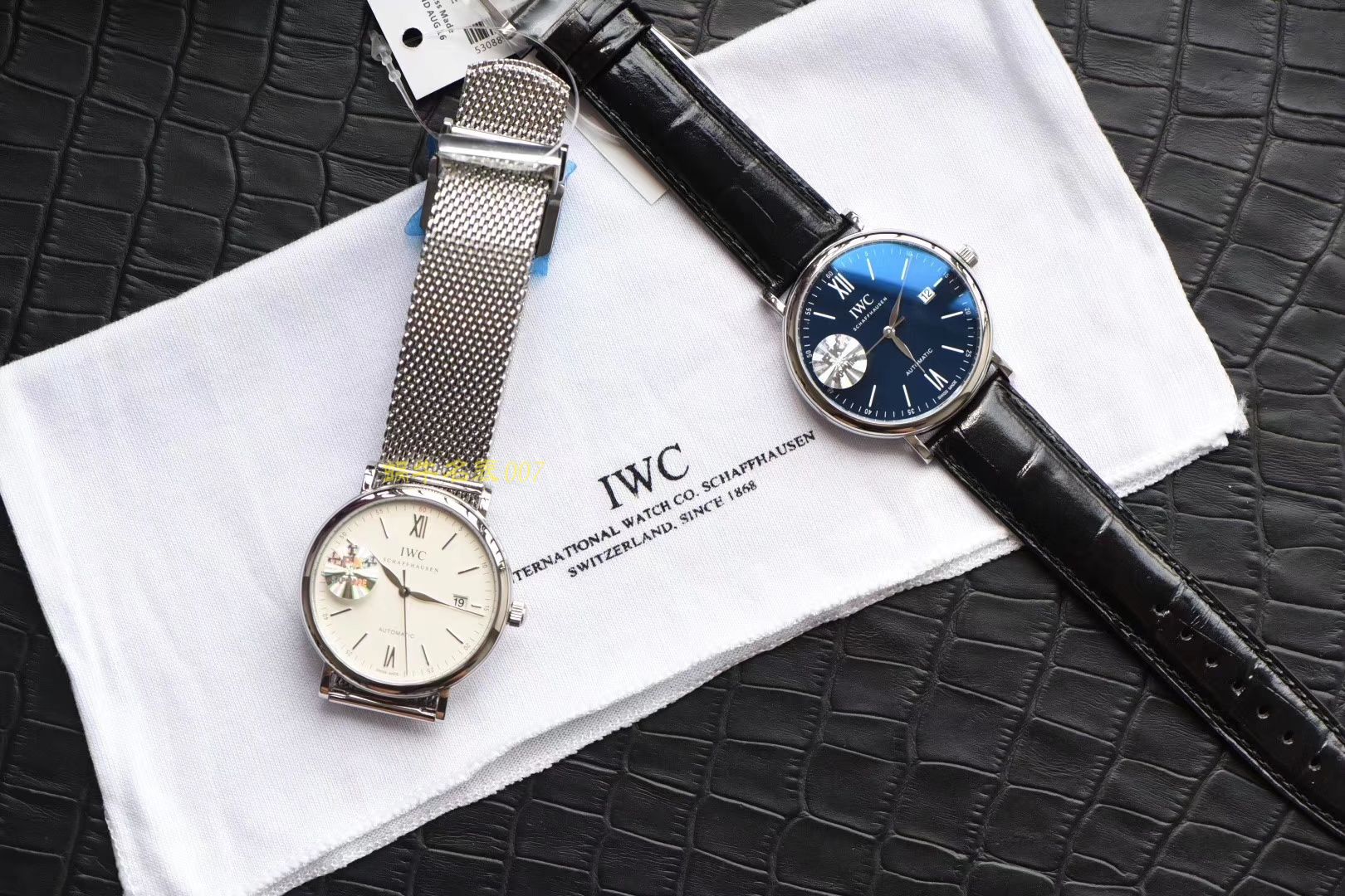   版手表价格视频评测IWC万国表柏涛菲诺IW356506腕表 / WG358