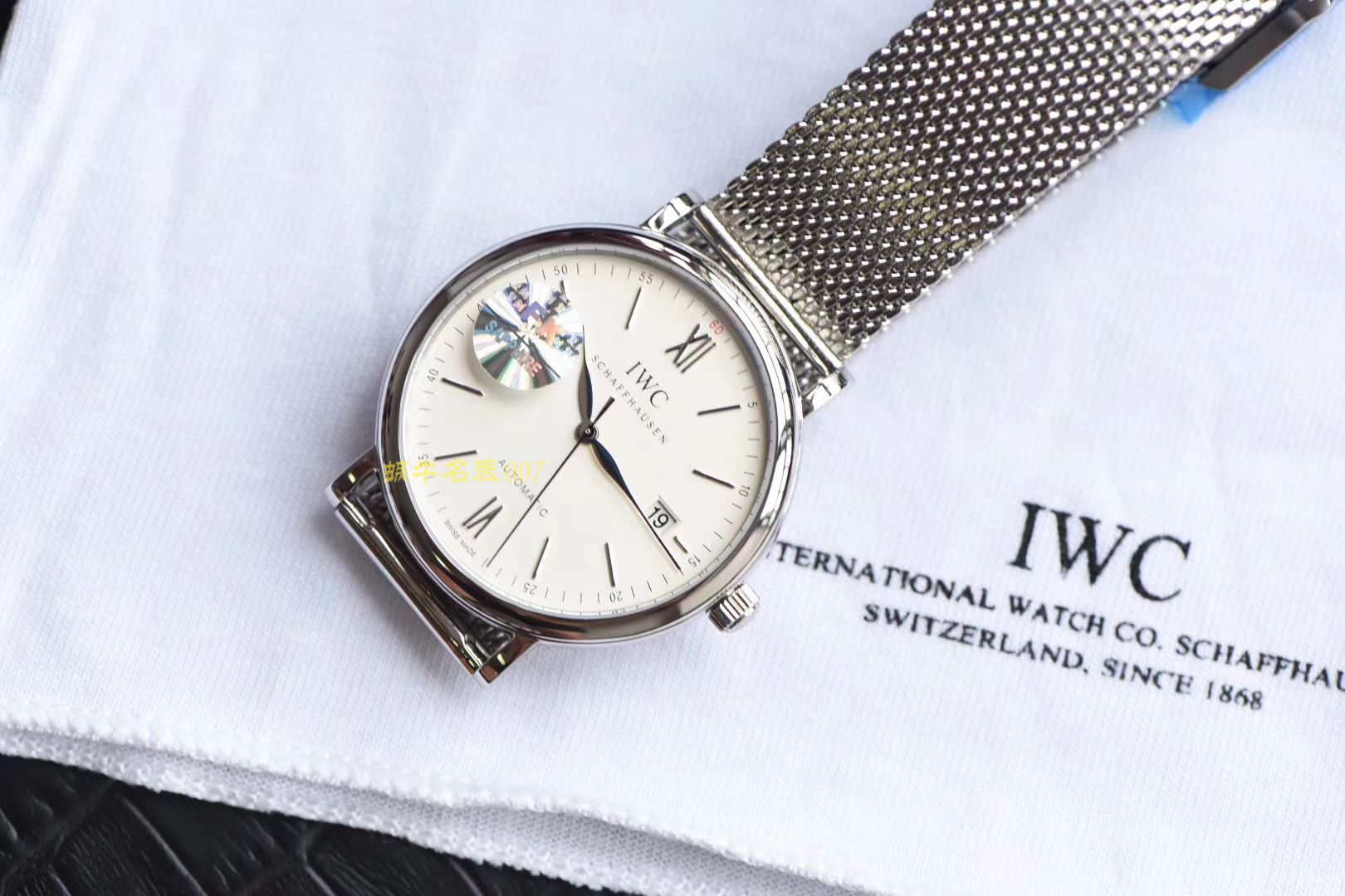   版手表价格视频评测IWC万国表柏涛菲诺IW356506腕表 / WG358