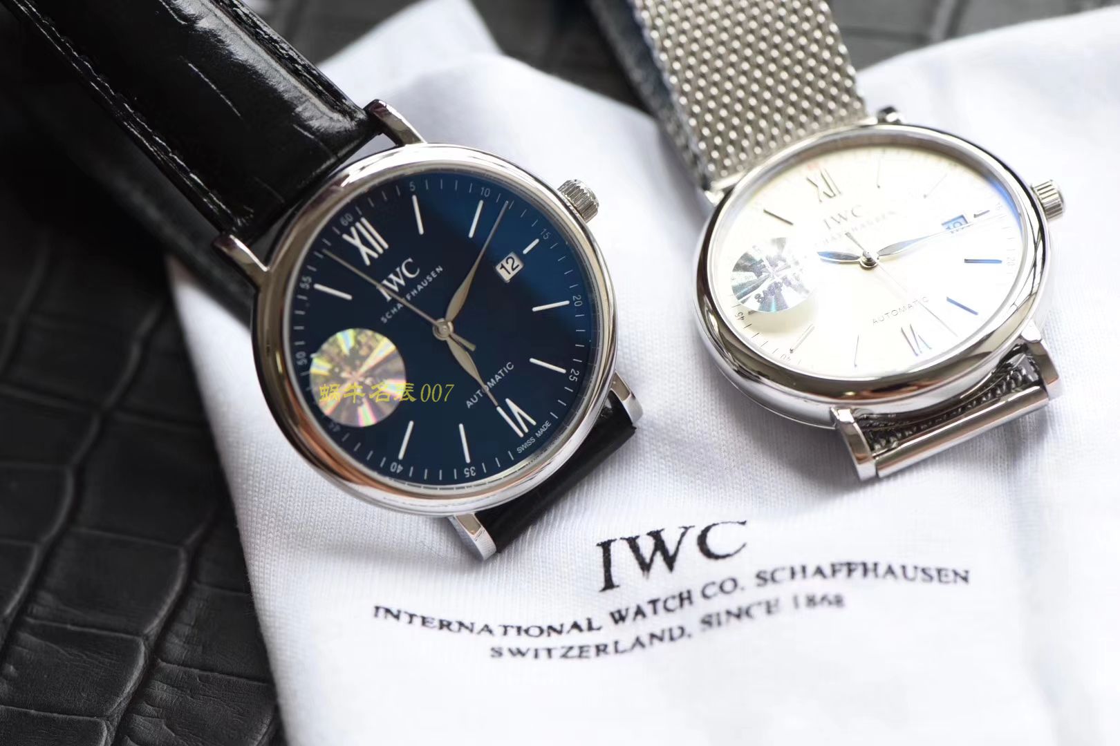   版手表价格视频评测IWC万国表柏涛菲诺IW356506腕表 / WG358