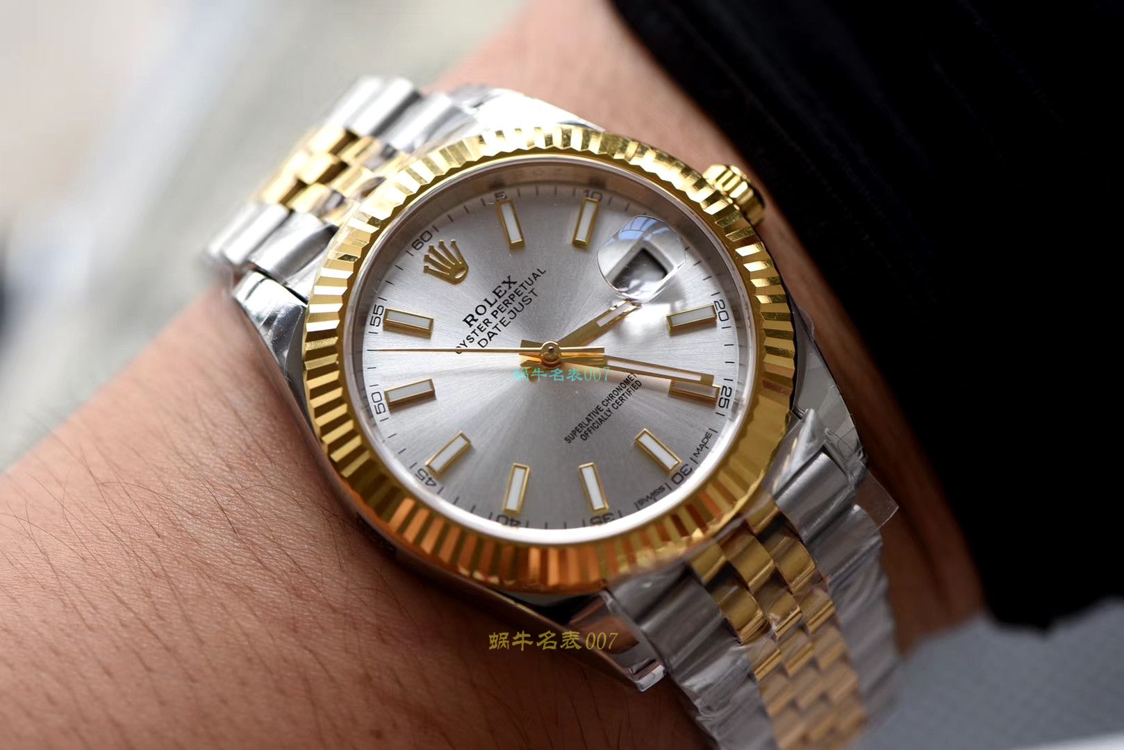   仿劳力士机械表男表价格视频评测DJ厂劳力士日志型m126333-0016，m126333-0012，m126333-0010腕表 / R323