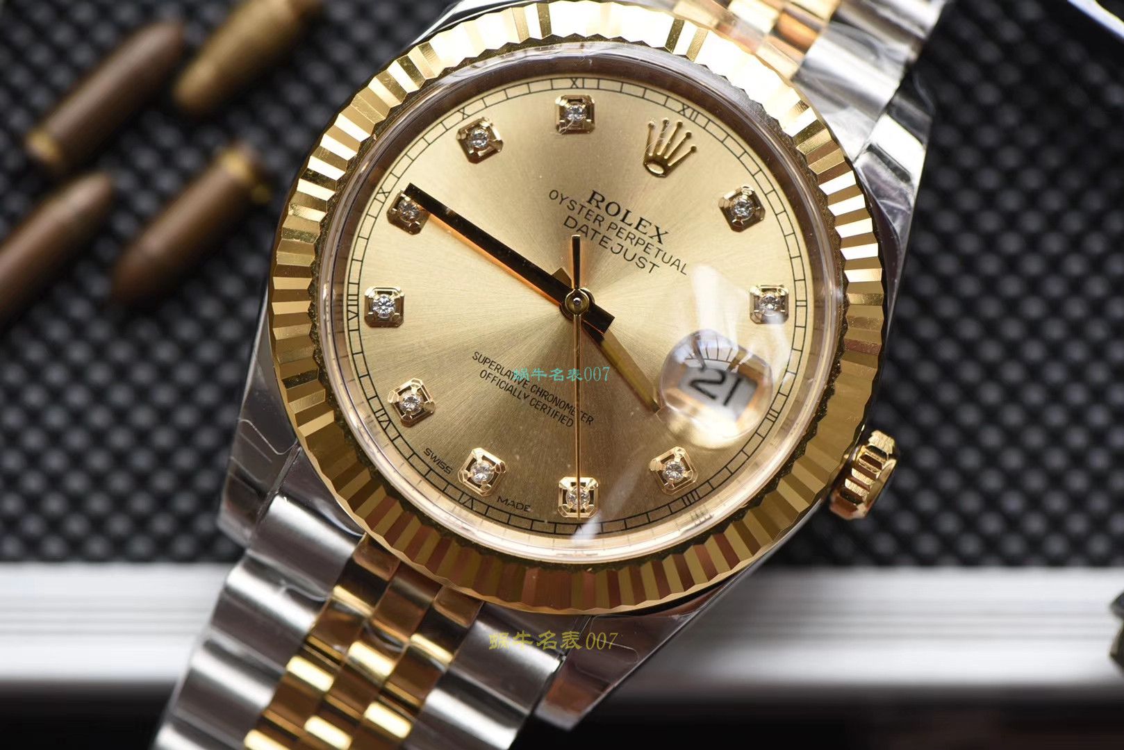   仿劳力士机械表男表价格视频评测DJ厂劳力士日志型m126333-0016，m126333-0012，m126333-0010腕表 / R323