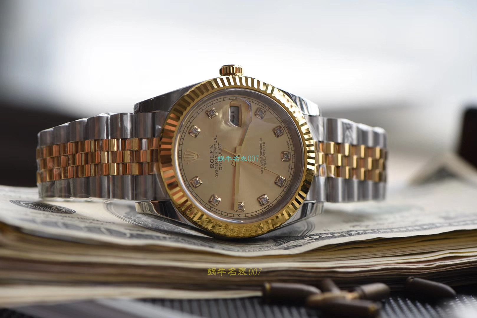   仿劳力士机械表男表价格视频评测DJ厂劳力士日志型m126333-0016，m126333-0012，m126333-0010腕表 / R323