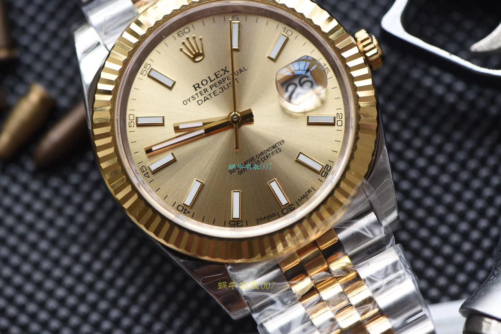   仿劳力士机械表男表价格视频评测DJ厂劳力士日志型m126333-0016，m126333-0012，m126333-0010腕表 / R323