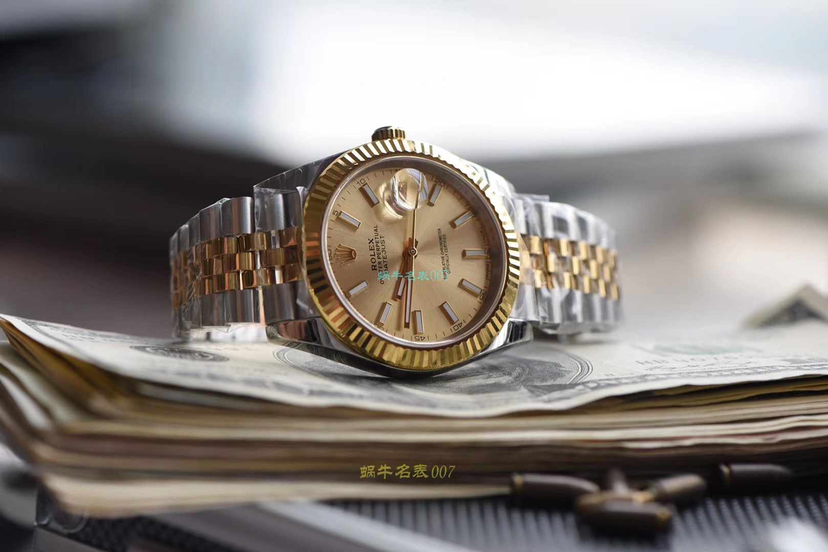   仿劳力士机械表男表价格视频评测DJ厂劳力士日志型m126333-0016，m126333-0012，m126333-0010腕表 / R323