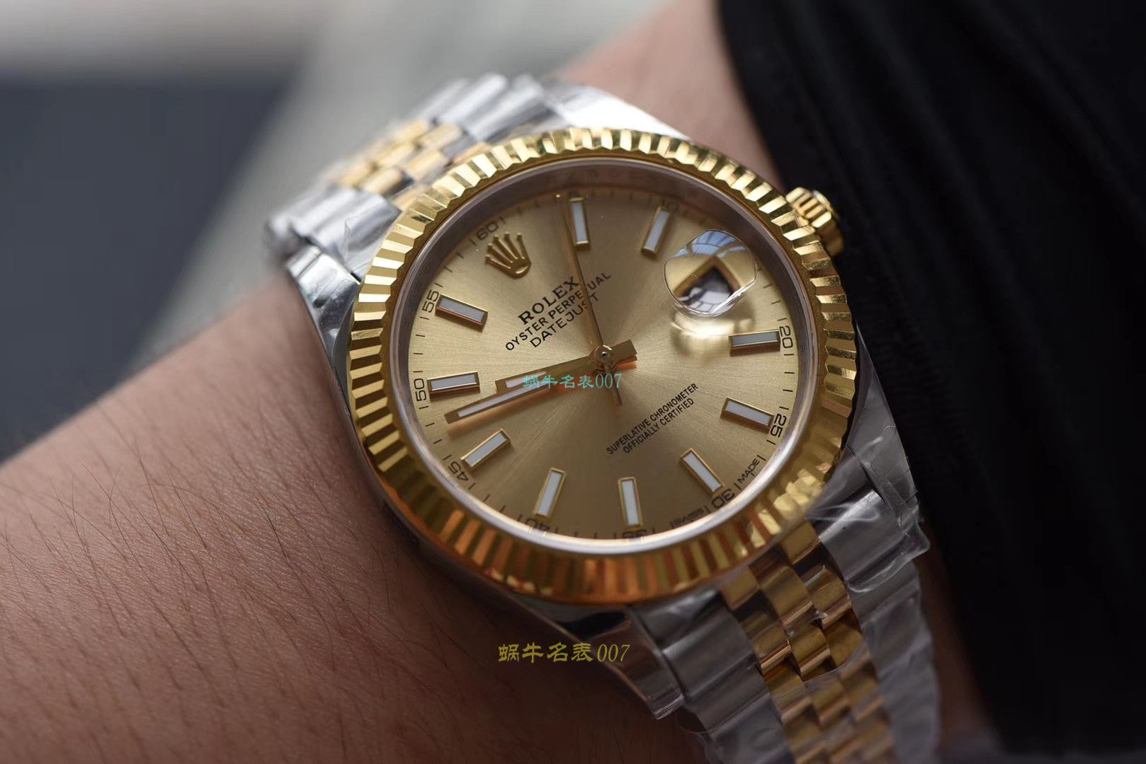   仿劳力士机械表男表价格视频评测DJ厂劳力士日志型m126333-0016，m126333-0012，m126333-0010腕表 / R323