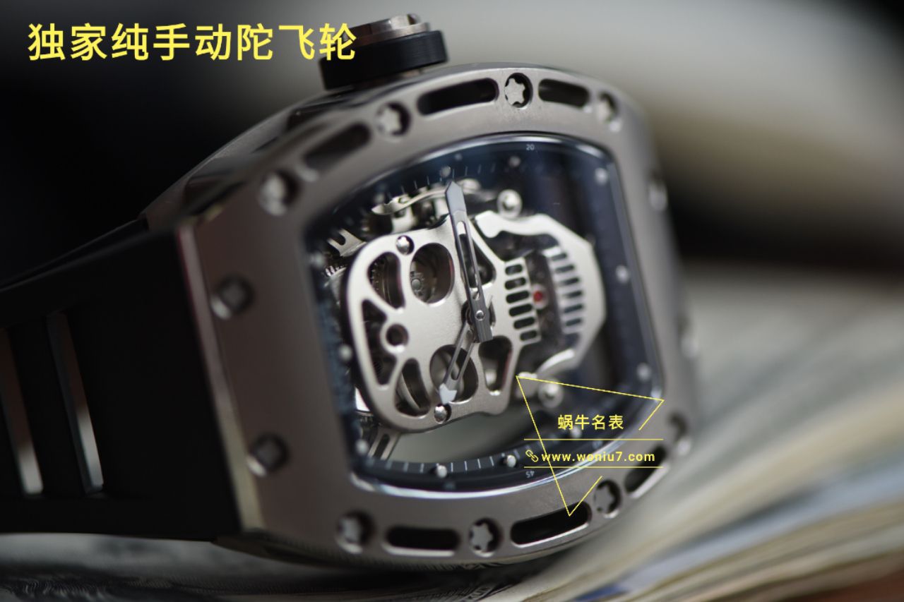 视频评测理查德米勒骷髅头Rm052至尊鬼王  RICHARD MILLE男士系列RM 052陀飞轮腕表 / RM 052