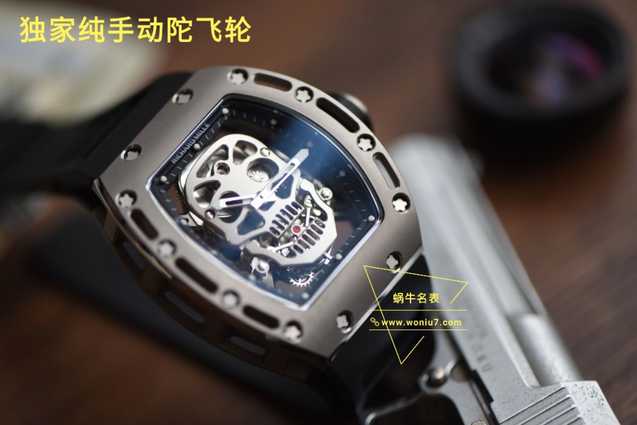视频评测理查德米勒骷髅头Rm052至尊鬼王  RICHARD MILLE男士系列RM 052陀飞轮腕表 / RM 052