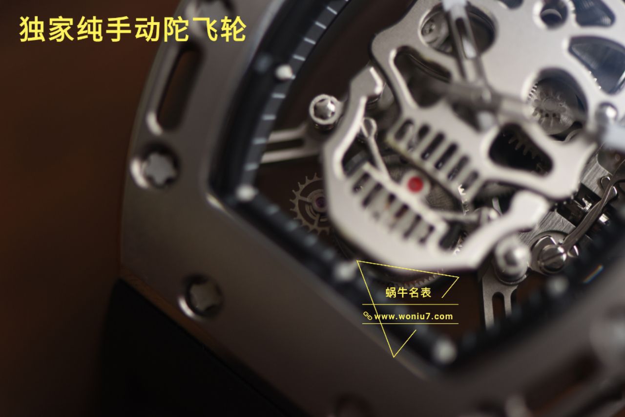 视频评测理查德米勒骷髅头Rm052至尊鬼王  RICHARD MILLE男士系列RM 052陀飞轮腕表 / RM 052