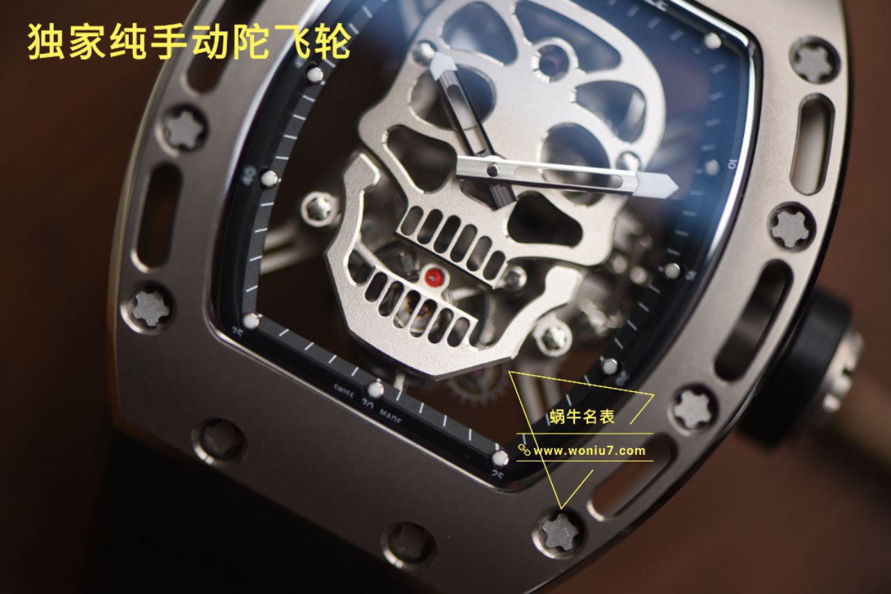 视频评测理查德米勒骷髅头Rm052至尊鬼王  RICHARD MILLE男士系列RM 052陀飞轮腕表 / RM 052