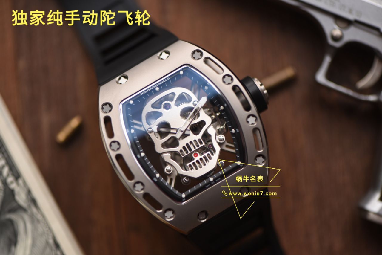 视频评测理查德米勒骷髅头Rm052至尊鬼王  RICHARD MILLE男士系列RM 052陀飞轮腕表 / RM 052
