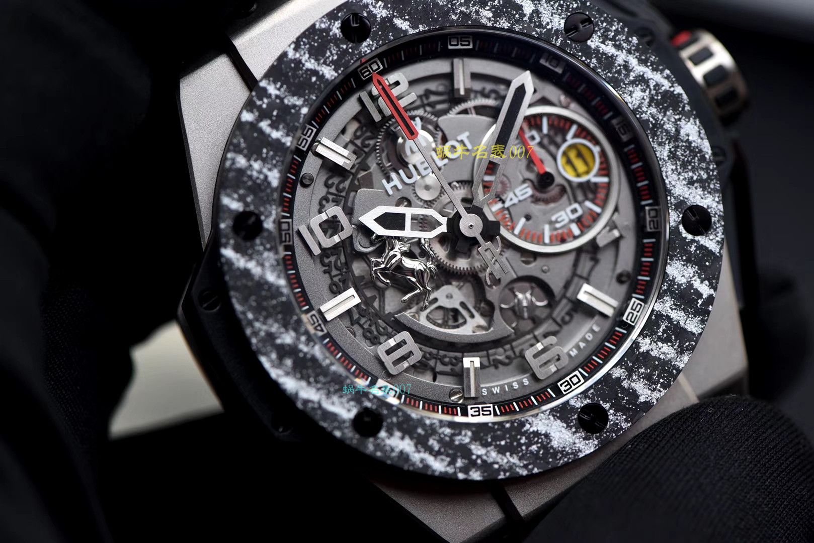 视频评测v6厂官网手表  宇舶 FERRARI法拉利系列401.NJ.0123.VR腕表（手表版是什么意思） / YB069