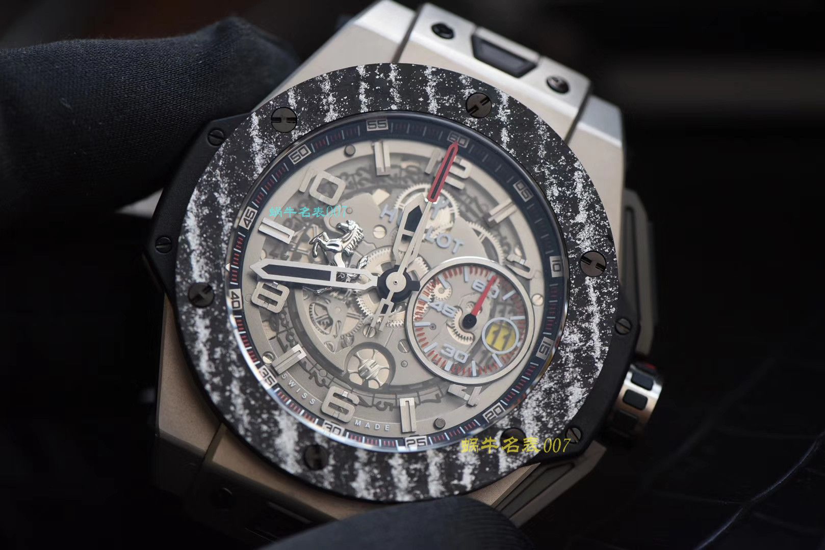 视频评测v6厂官网手表  宇舶 FERRARI法拉利系列401.NJ.0123.VR腕表（手表版是什么意思） / YB069