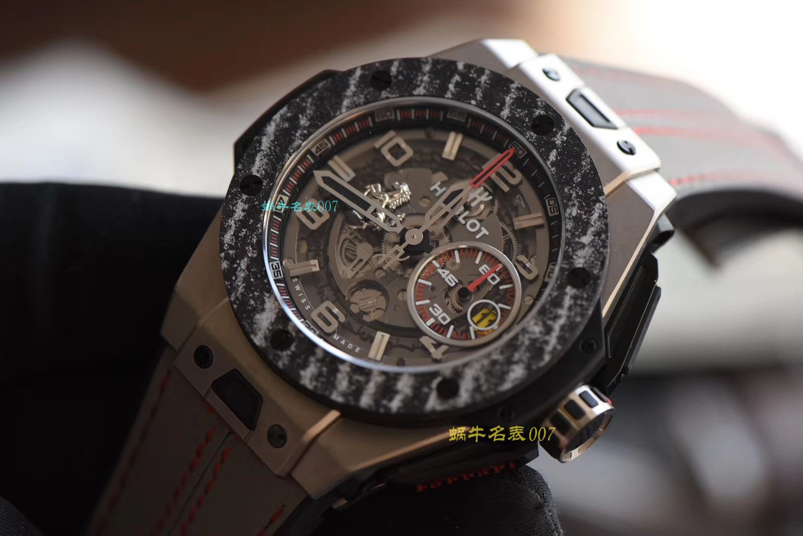 视频评测v6厂官网手表  宇舶 FERRARI法拉利系列401.NJ.0123.VR腕表（手表版是什么意思） / YB069